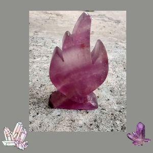 Purple Fluorite Flame 🔥